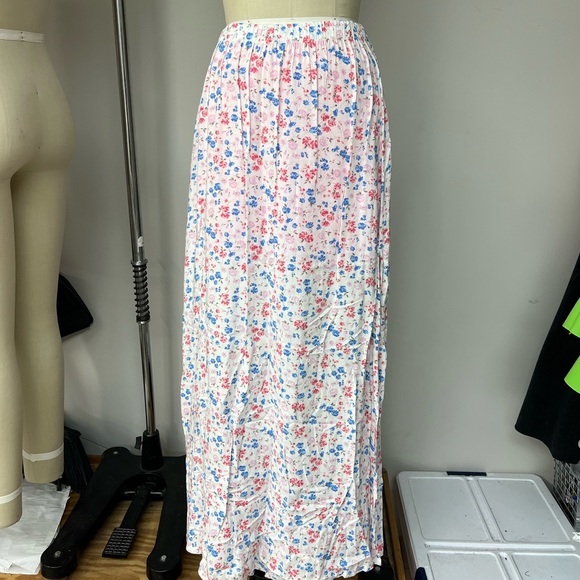 Hollister Co. Floral Maxi Skirt M - Picture 6 of 11